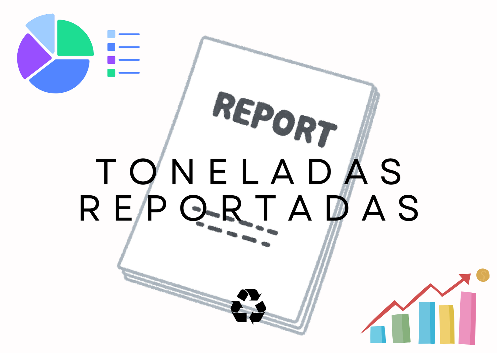 toneladas reportadas